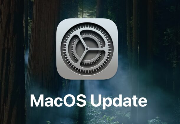 MacOS Sequoia software update