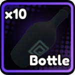Bottle material from the Anime Saga Roblox experience.