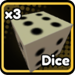Dice material from the Anime Saga Roblox experience.