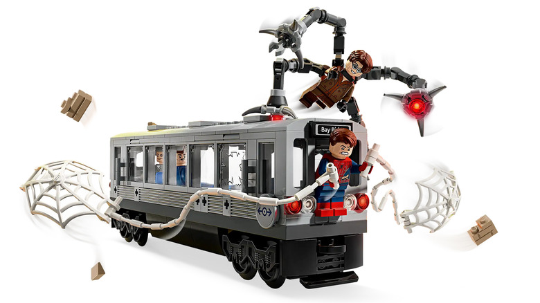 LEGO Spider-Man 2 Train Sequence Set