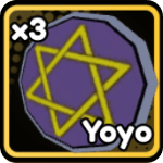 Yoyo material from the Anime Saga Roblox experience.