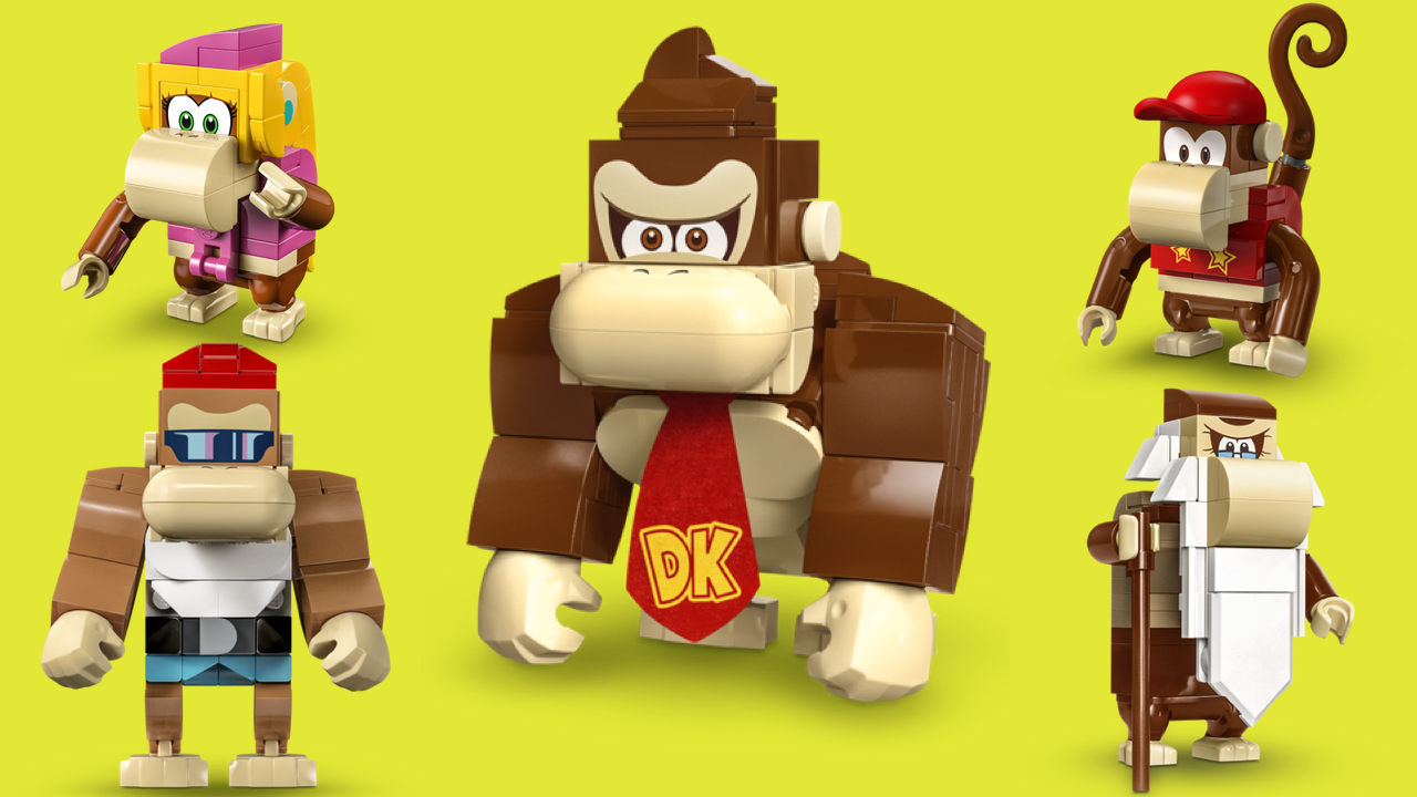 Kong family Lego figures