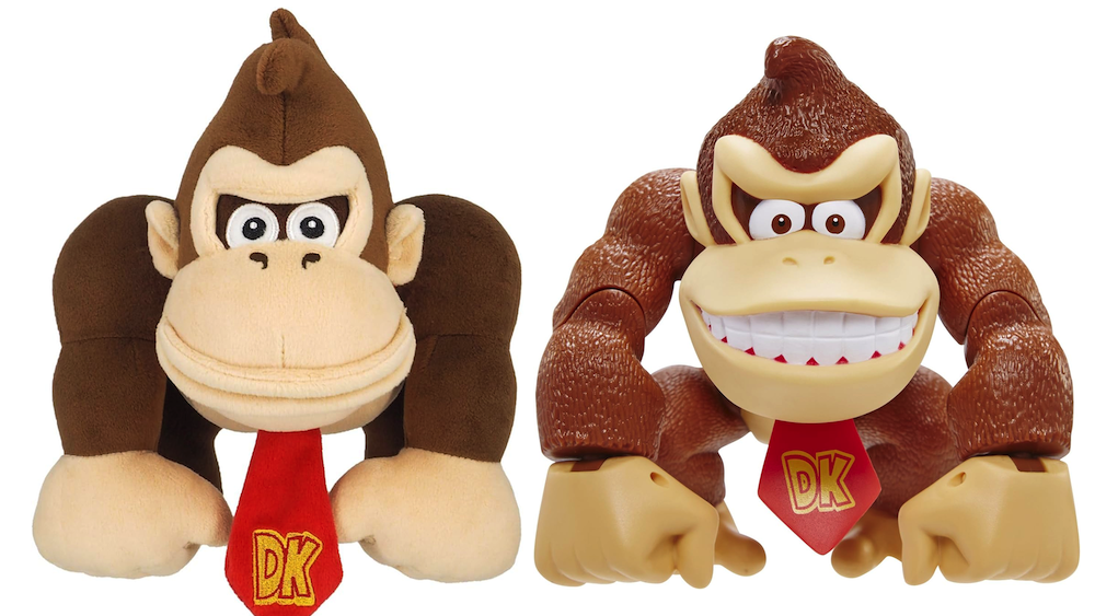 Donkey Kong Little Buddy Plush | Donkey Kong articulated action figure