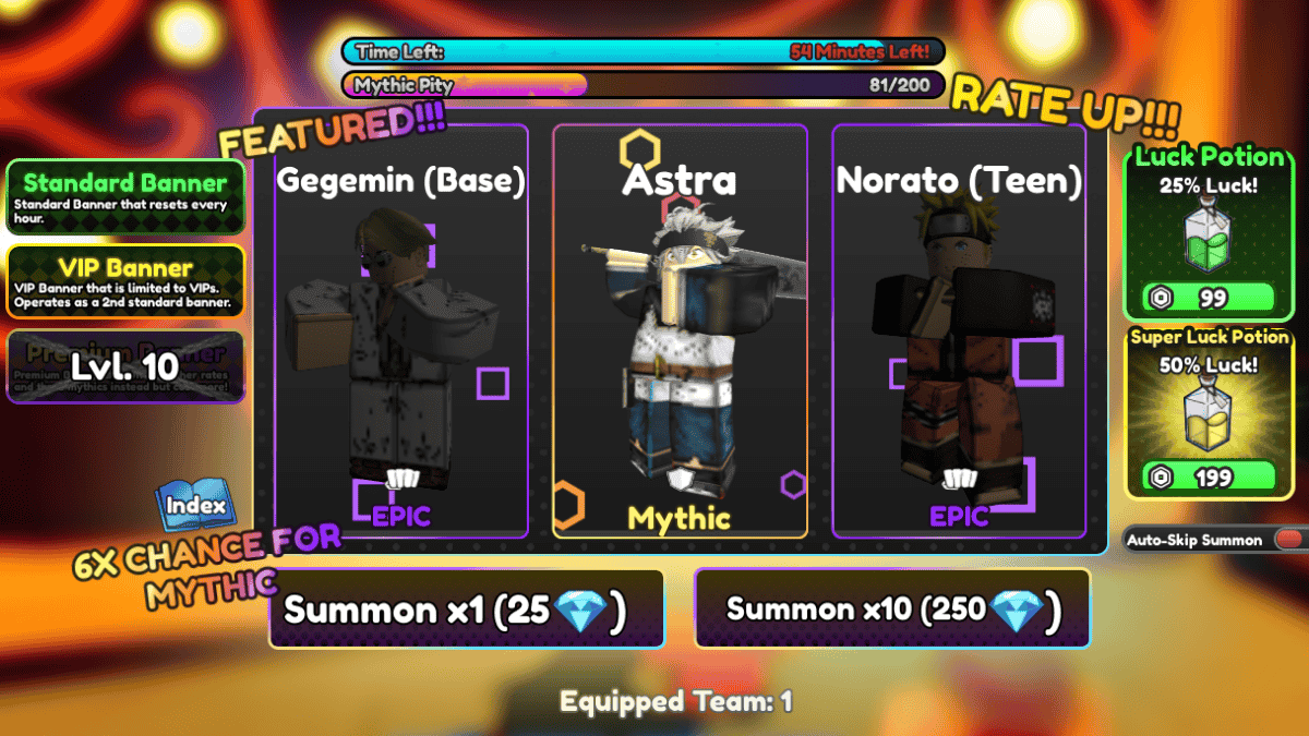 How to Summon units in the Summoning Area in the Anime Run Kingdom Roblox Experience