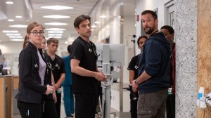 Taylor Dearden, Patrick Ball, Noah Wyle on 'The Pitt'