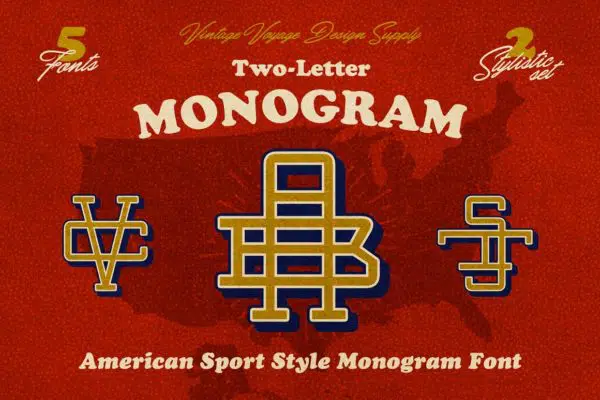 Two-Letter Monogram