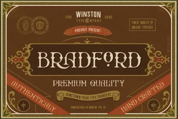 WT Bradford Font Family