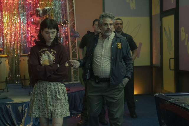 Emilia Jones and Mark Ruffalo in 'Task'