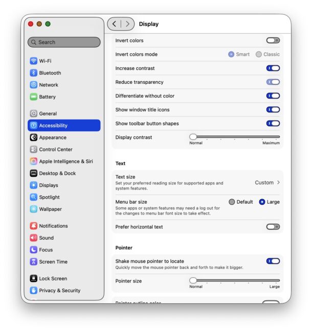 Use Increase Contrast on macOS Tahoe to further disable Liquid Glass but the look is too dramatic for some