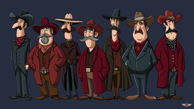 My website’s Magnificent 7 characters