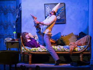 Taylor Richardson and Kristian Lugo as Laraine and Dan