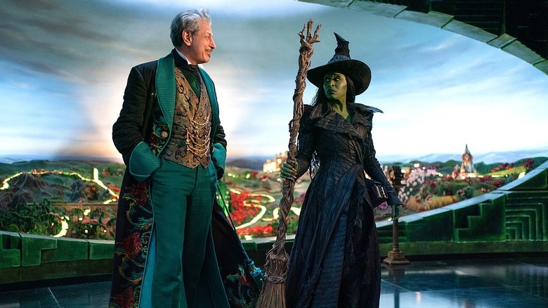 The Wizard and Elphaba try to reconnect in Wicked: For Good