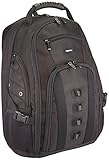 Amazon Basics Adventure Laptop Backpack - Fits Up to 17-Inch Laptops, Black